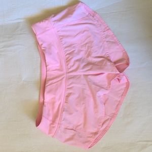 Pink Lululemon Speed Up Short 2.5" Size 4